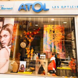 Vitrines optique Atol Aix en Provence