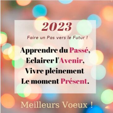 Tous mes vœux pour 2023