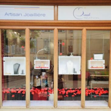 Formation Optimiser sa vitrine chez « Sinad » Artisan Joaillère à Apt (84).