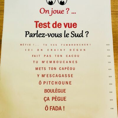 Conception et réalisation d'une affiche pour la vitrine d'optique