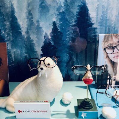 Mise en scène des lunettes