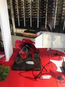 Les vitrines d'optique décorées d'Eguilles (13)