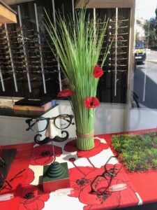 Les vitrines d'optique décorées d'Eguilles (13)