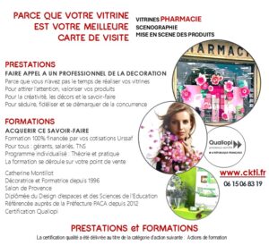Catherine Montillot Formatrice Décoratrice tous commerces
