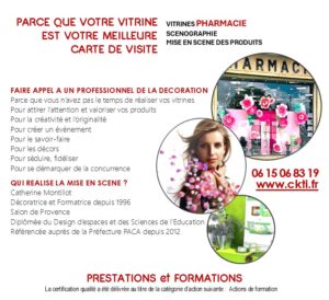 Catherine Montillot Formatrice Décoratrice tous commerces