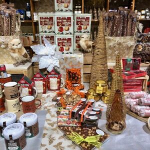 Table centrale pour Noël