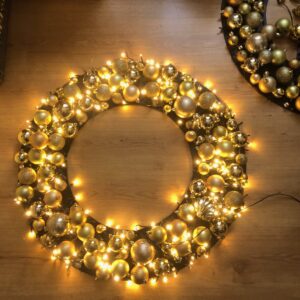 Cercles de boules illuminés