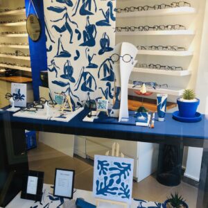 Décoration de vitrine thème Matisse